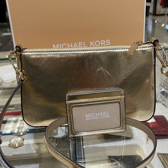 MICHAEL KORS
JST Md Faux Leather Crossbody XBody + Card Holder Boxed Set NWT - Picture 9 of 16